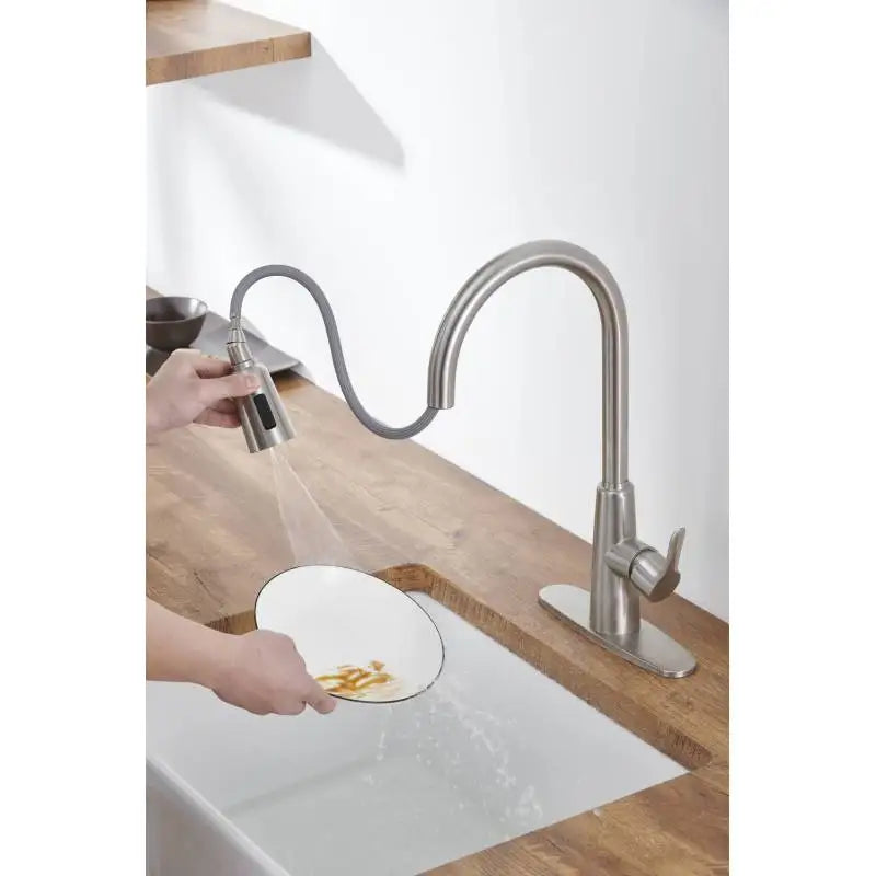 Faucet Pull Out Sprayer Brushed Nicklel