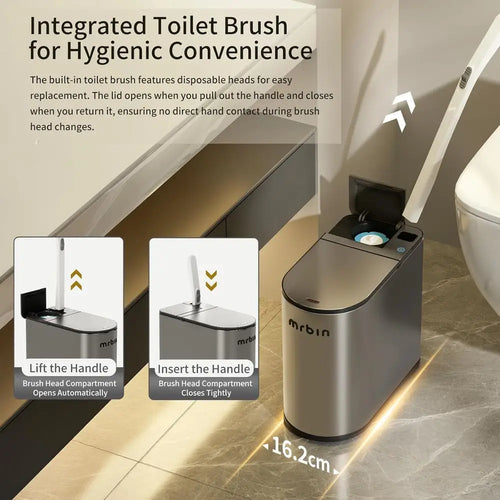 1.8 Gal Motion Sensor Can Brush Holder Set