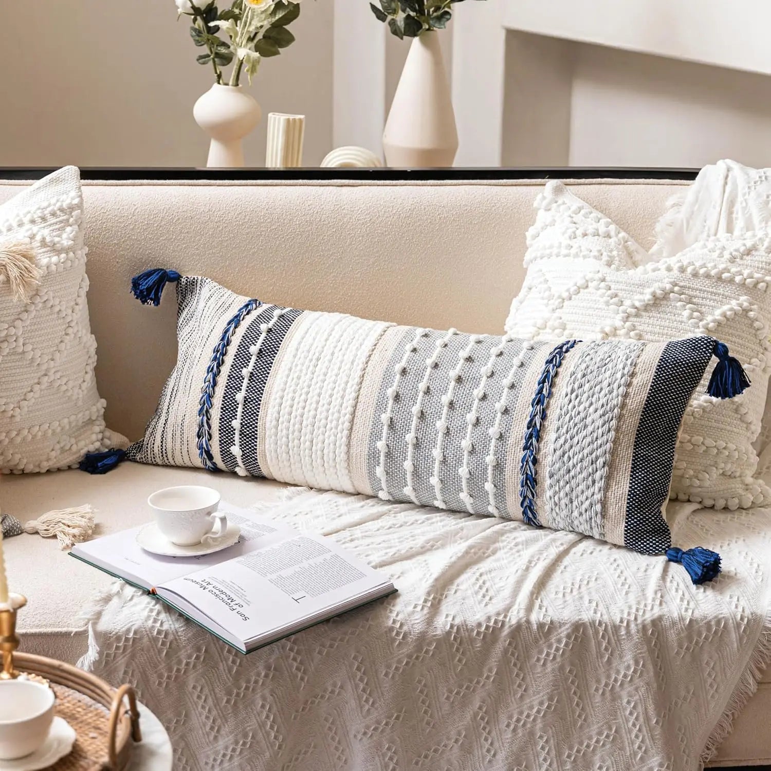 Lumbar Pillow Cover 14x36