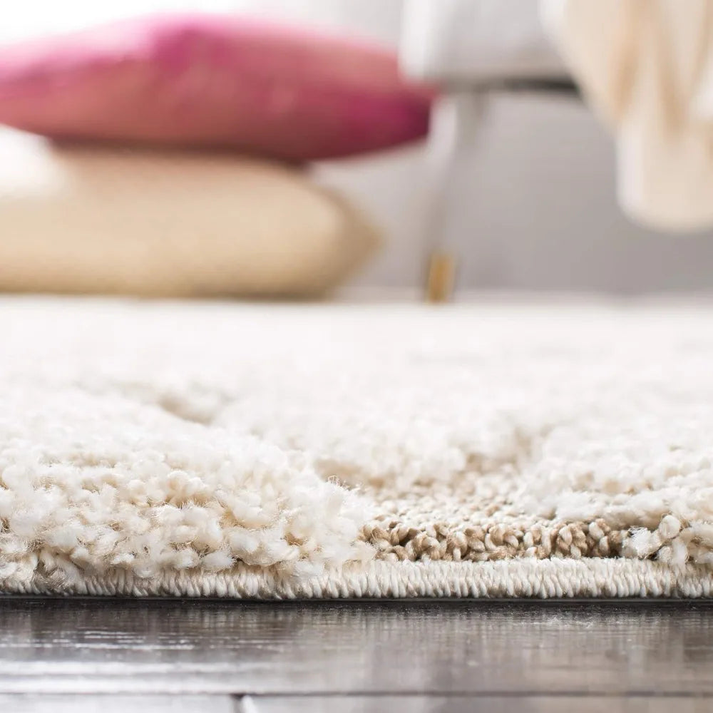 5'3x7'6 Cream/Beige Scroll