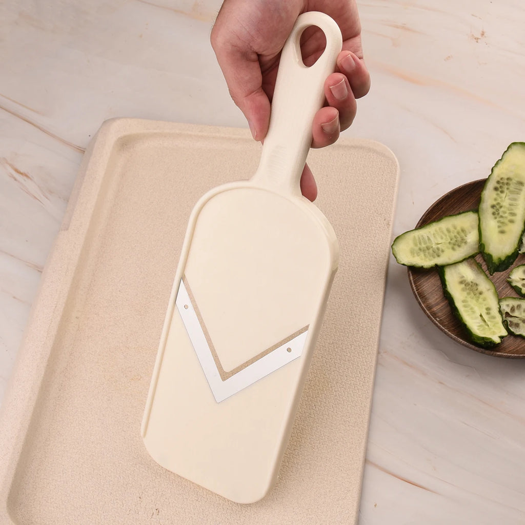 Multi Handheld Mandoline Slicer - Stainless V Blade