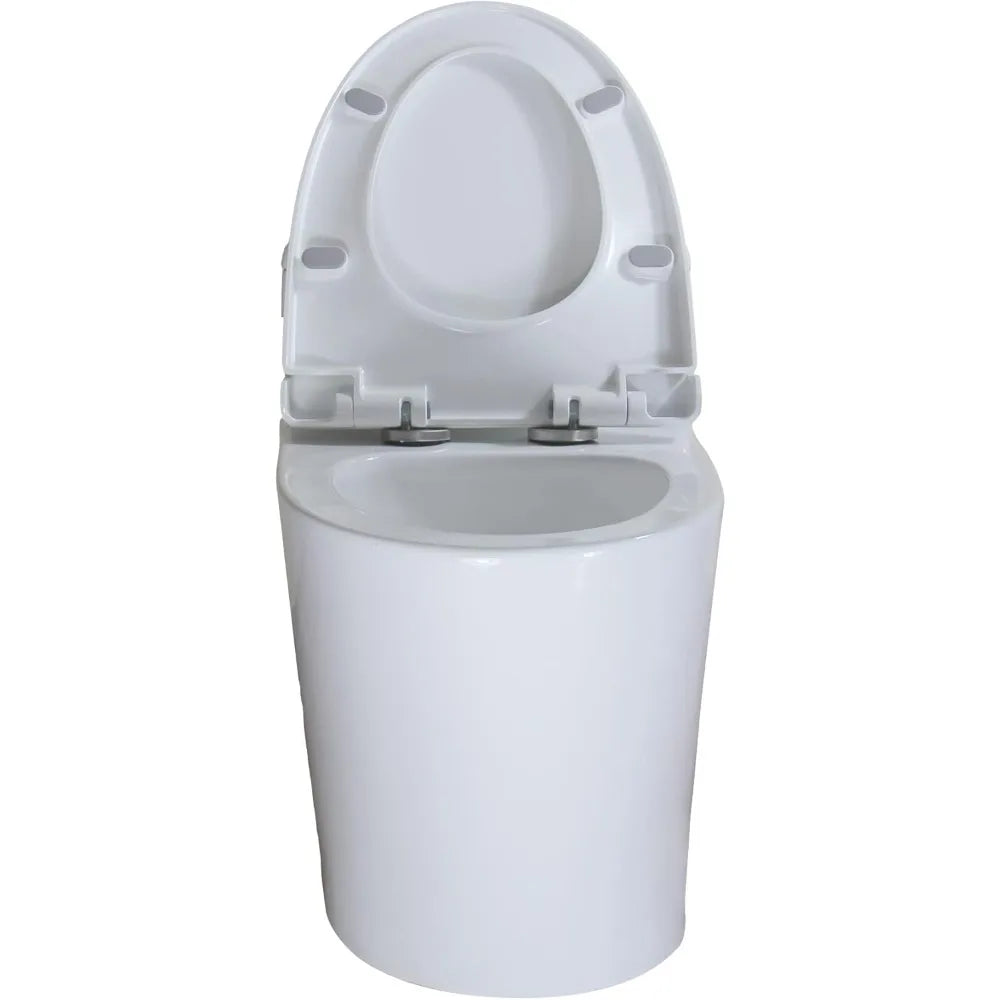 Toilet Elongated One Piece Dual Flush