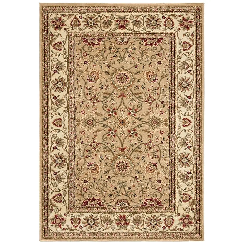 5'3"x7'6" Beige & Ivory Traditional Oriental