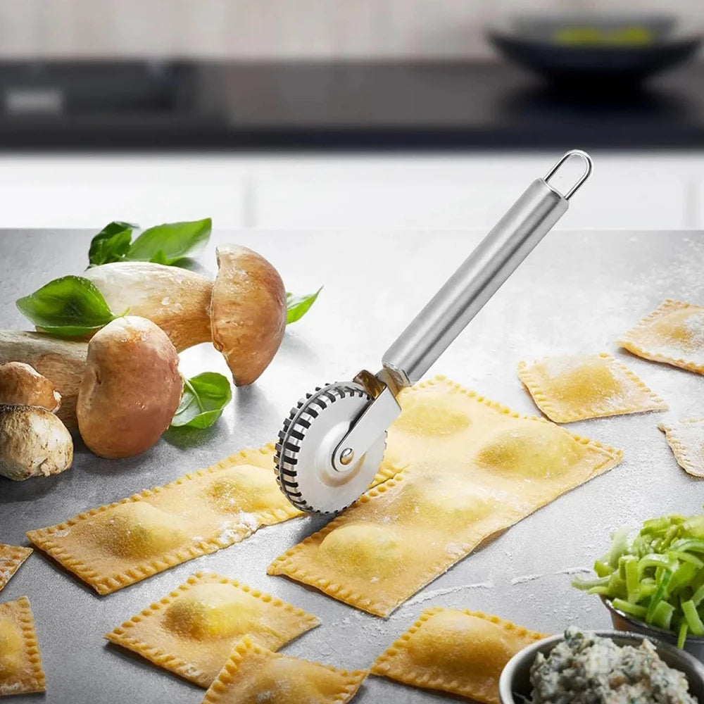 1PC Ravioli Cutter Stainless Wheel