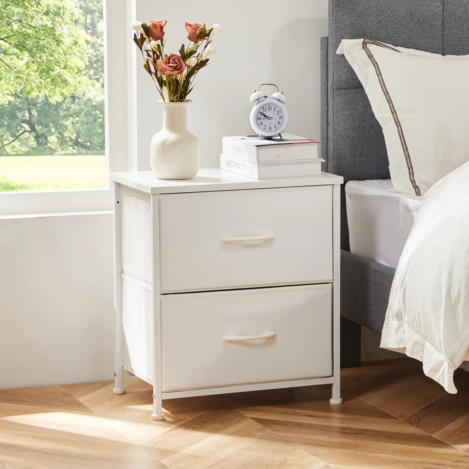 2 Drawer Storage Table