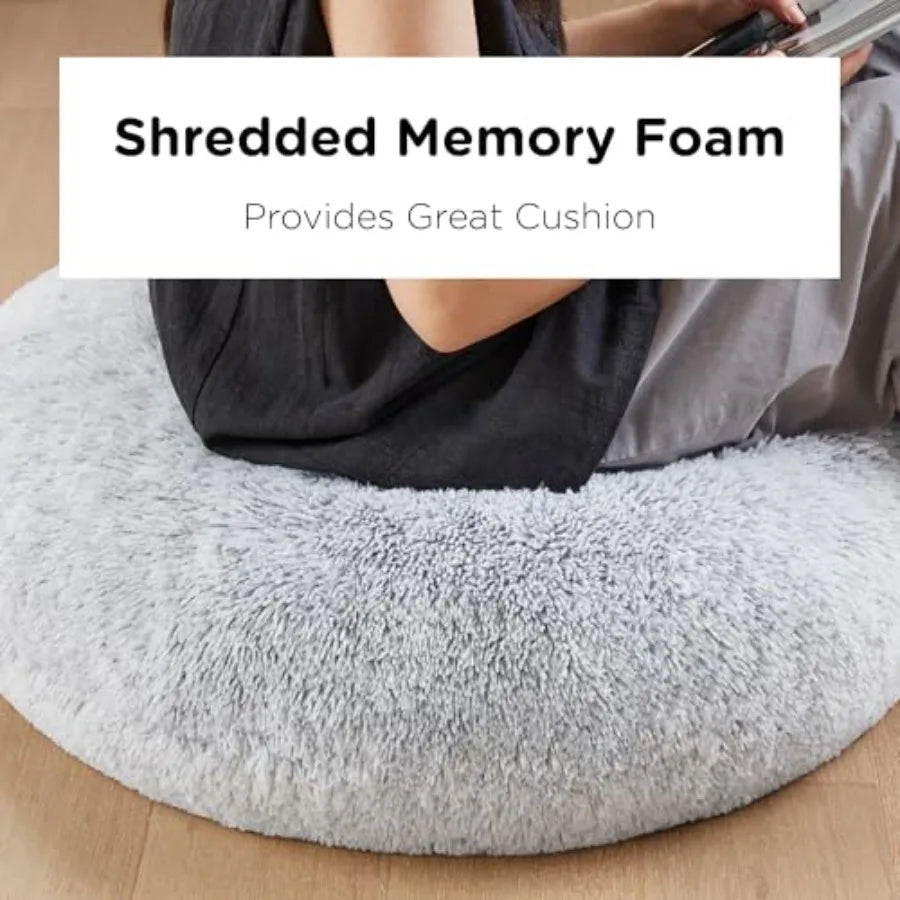 Faux Fur Fluffy Large Round