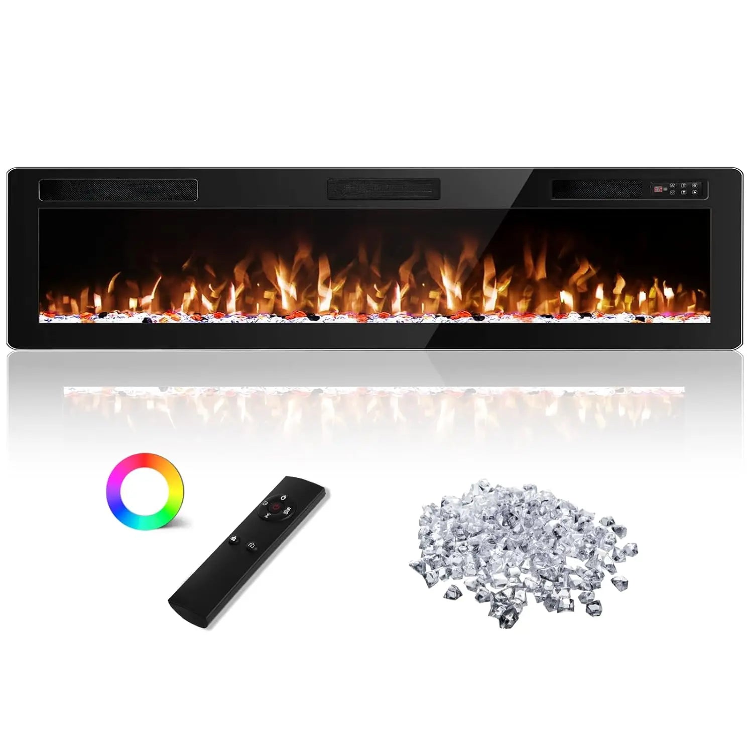 72 Inch Electric Fireplace Inserts