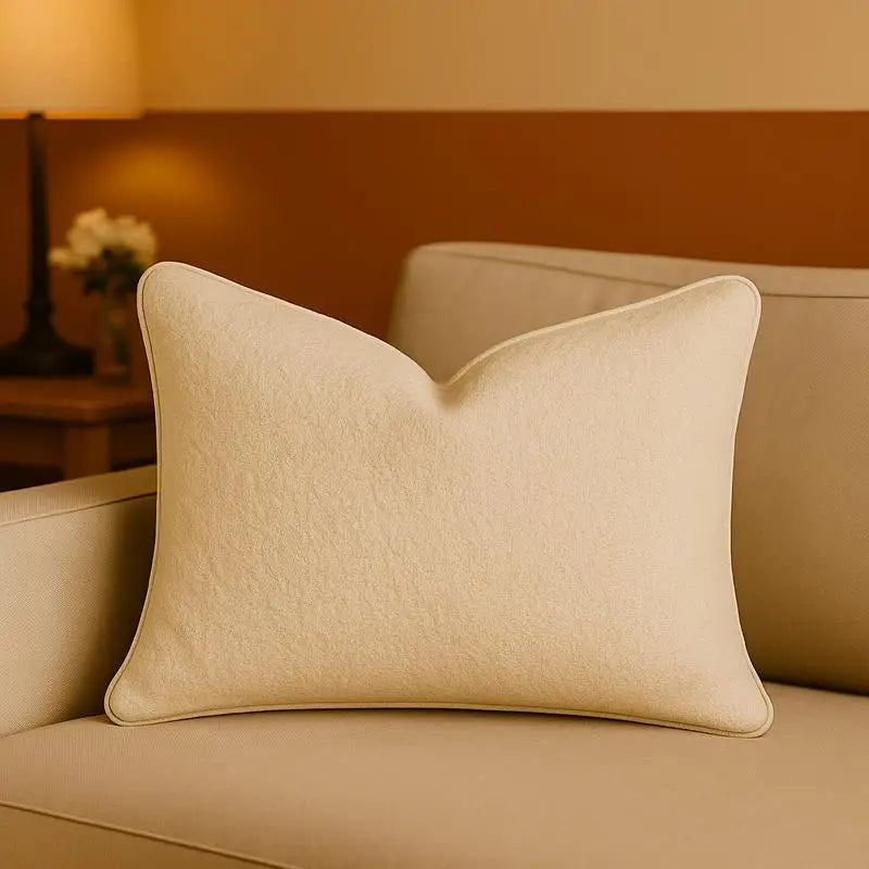 Cozy Textured Throw Pillow