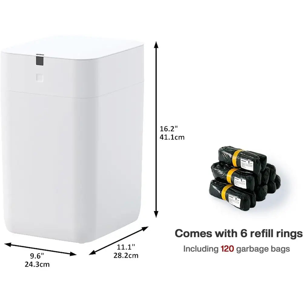 4 Gal Self-Sealing/Self-Changing Smart Can