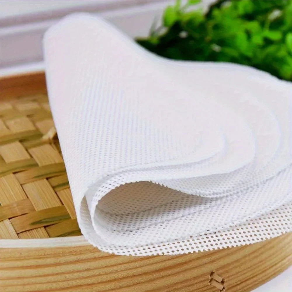 3pc Reusable Silicone Non-Stick Steamer Liners