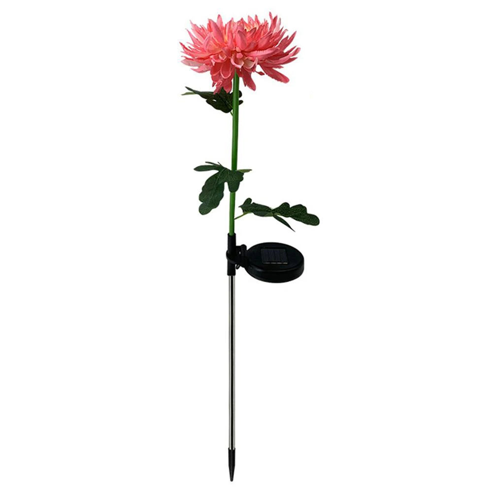 Solar Power LED Flower Lamp