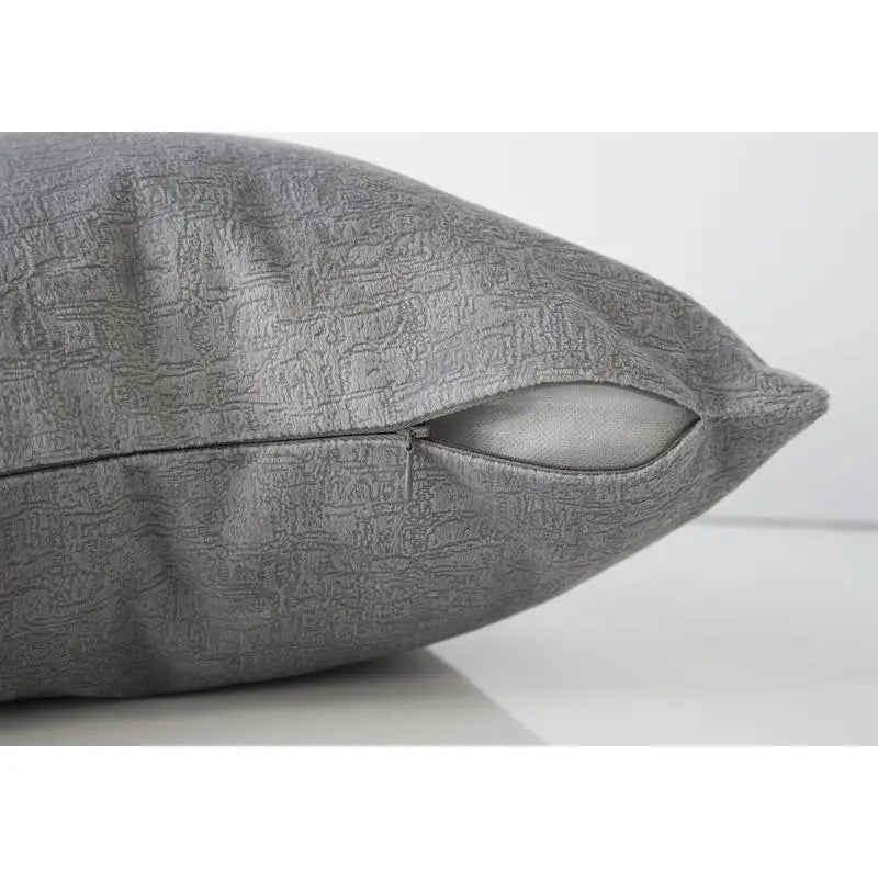 2 Decorative Throw Pillows Grey