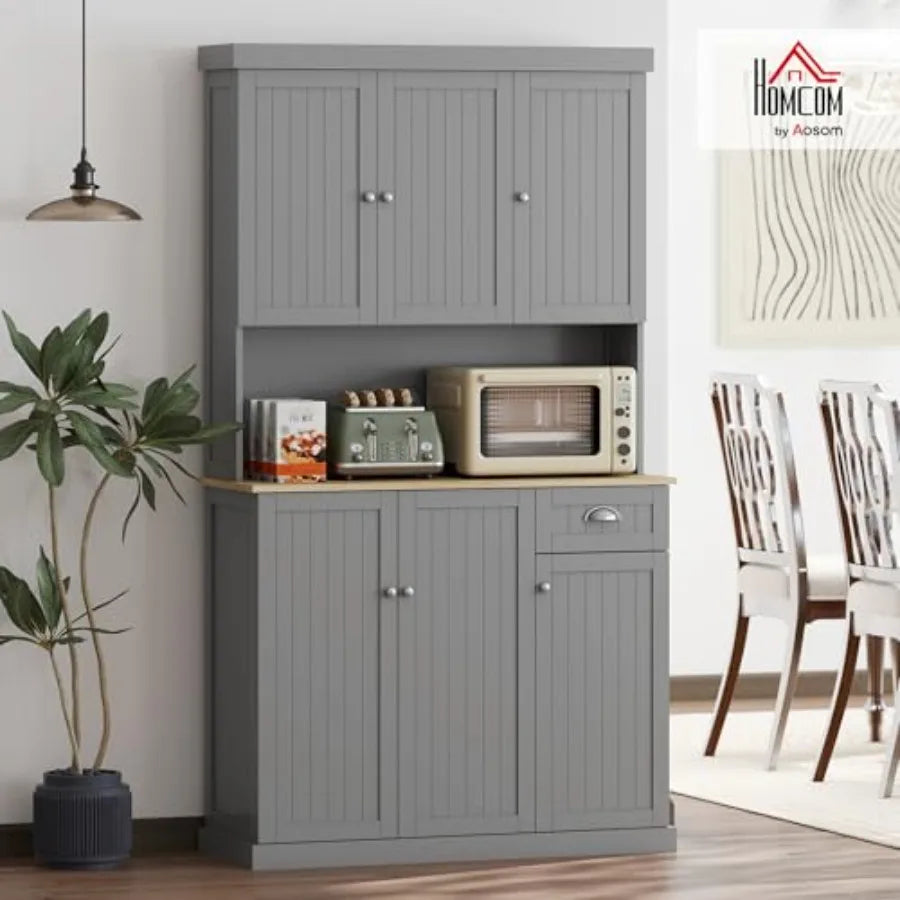 71 Buffet Hutch Farmhouse Kitchen Pantry