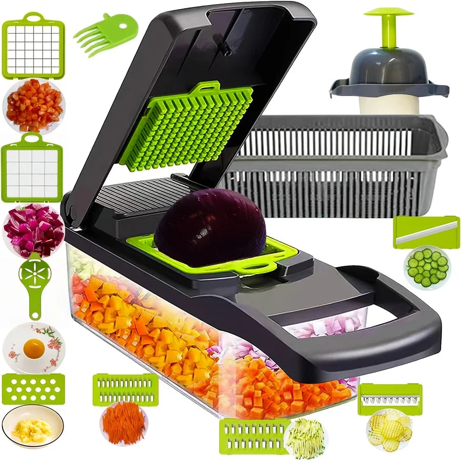 14-in-1 Vegetable Chopper/Slicer/Shredder Manual