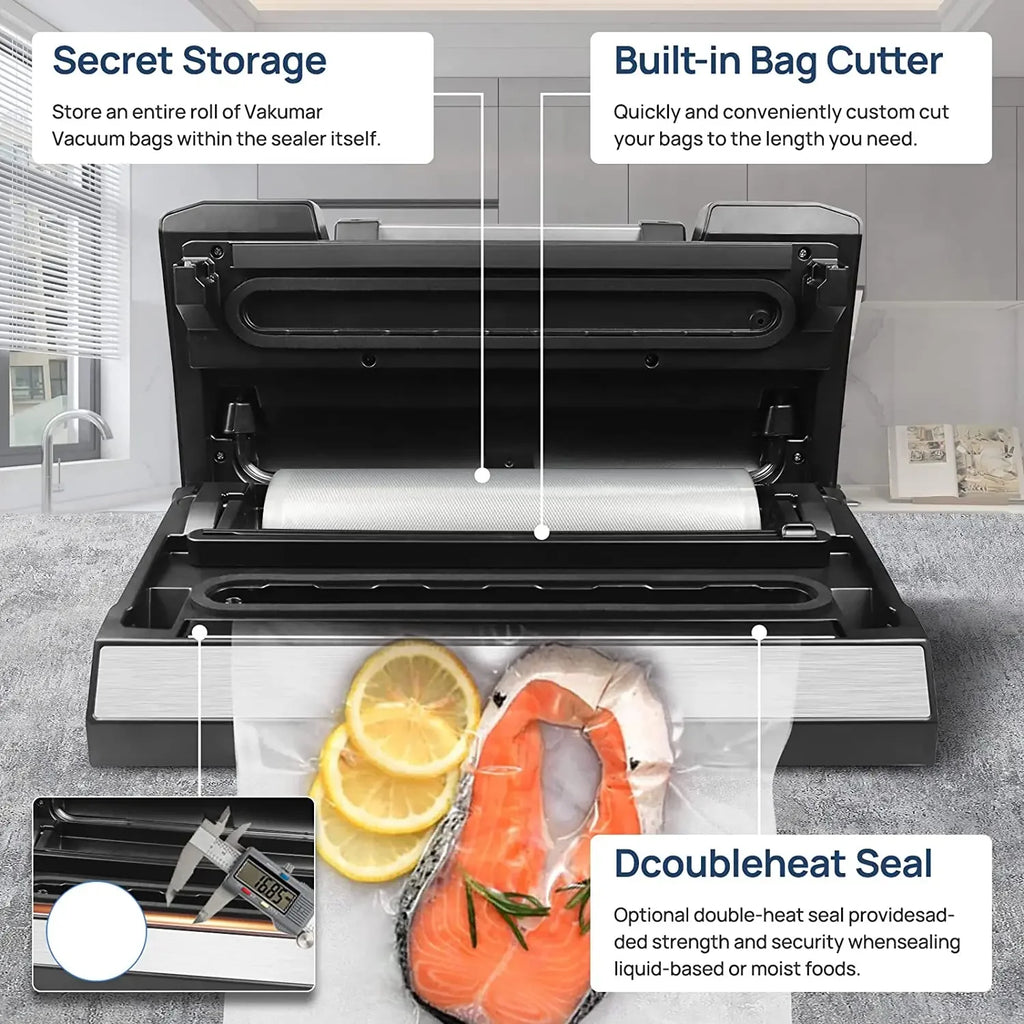 Kitchen Automatic Commercial Household Food Vacuum Sealer