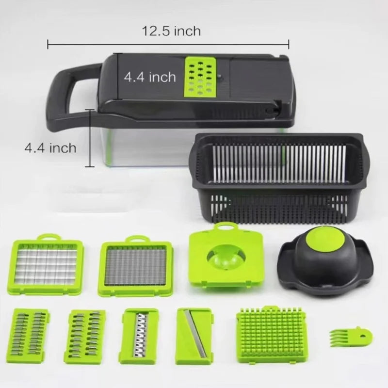 Safe Hand Guard Vegetable Cutter 33x12cm