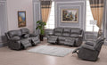 3-Piece Bonded Leather Reclining Sofa Set