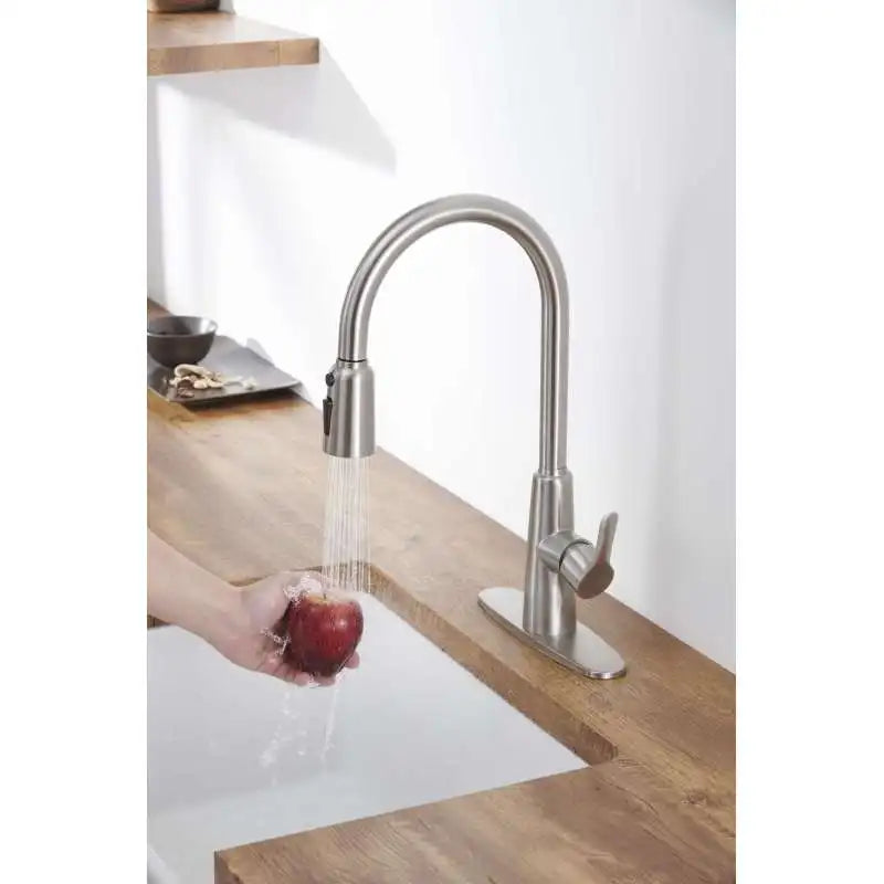 Faucet Pull Out Sprayer Brushed Nicklel