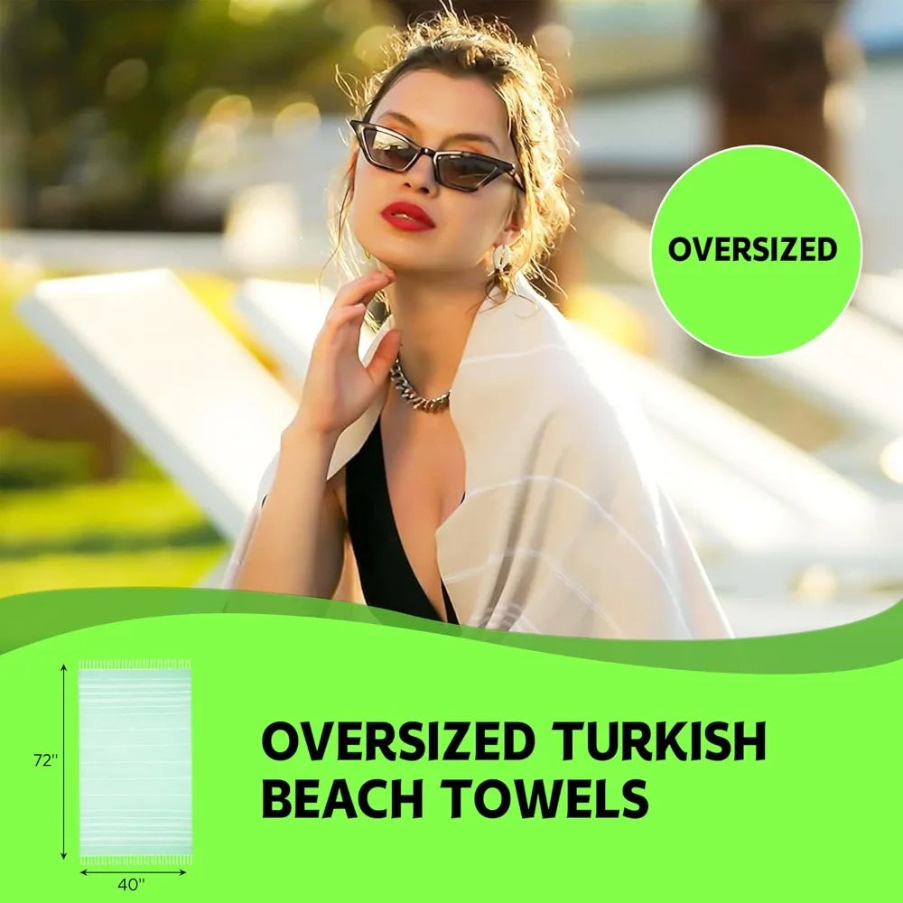 Turkish Beach Towels Oversized Bulk Large