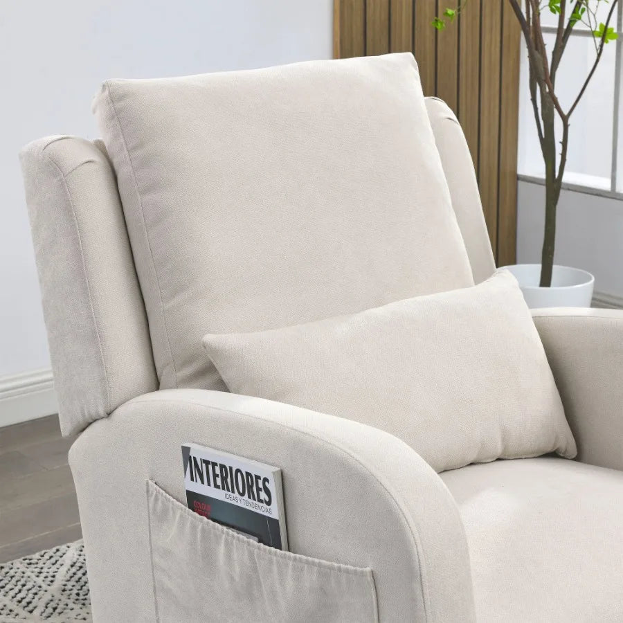 27.5 Modern Accent High Back Rocker