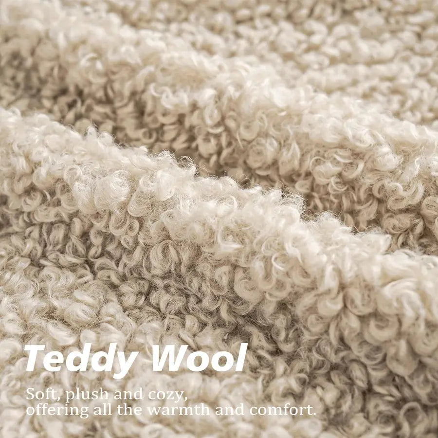2 Faux Fur Pillow Cover