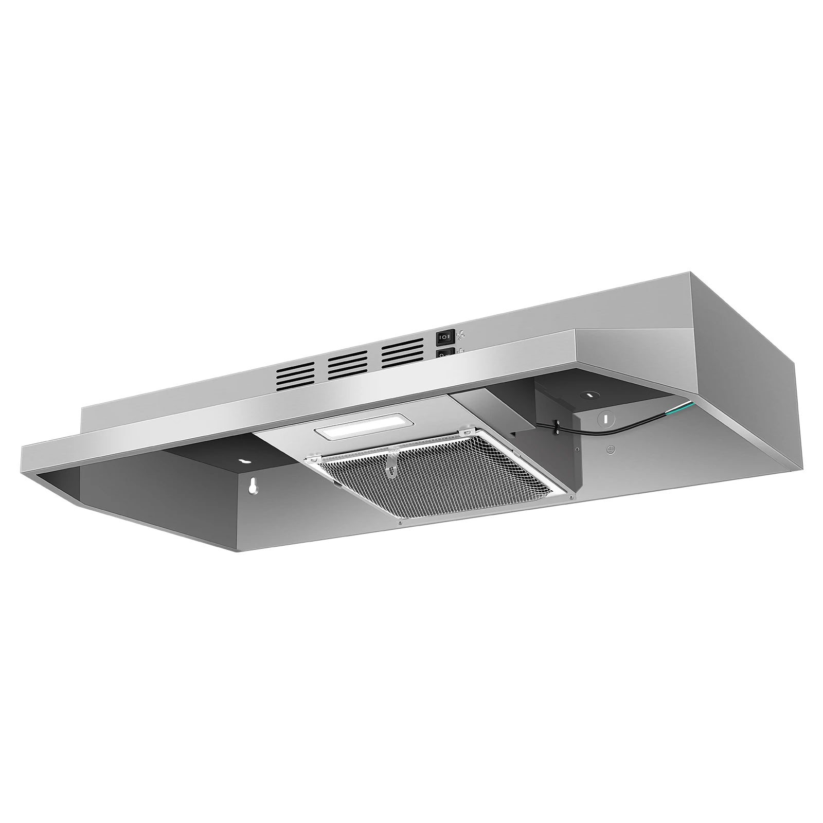 36" Under Cabinet Stainless Fan