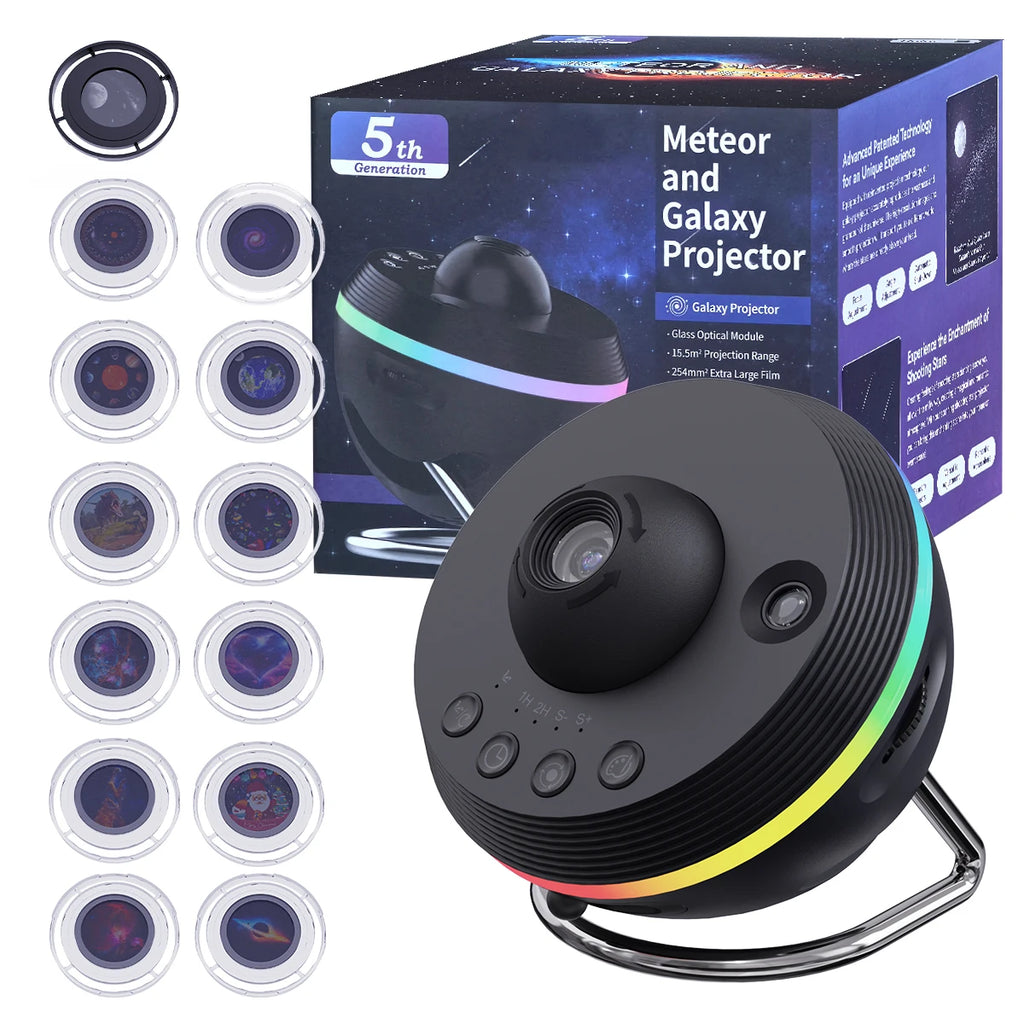 Meteor Starry Galaxy Projector Night Light