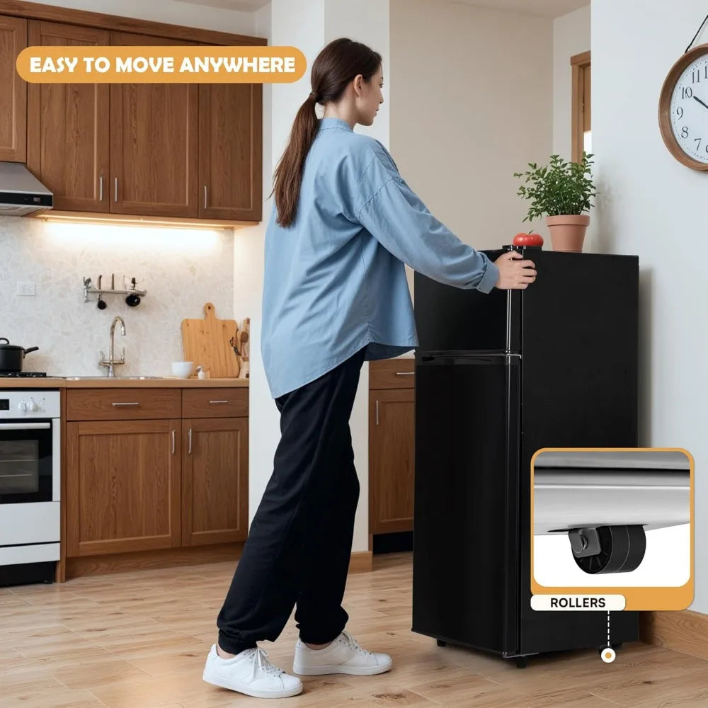 4.5 CF Fridge/Freezer 2 Doors
