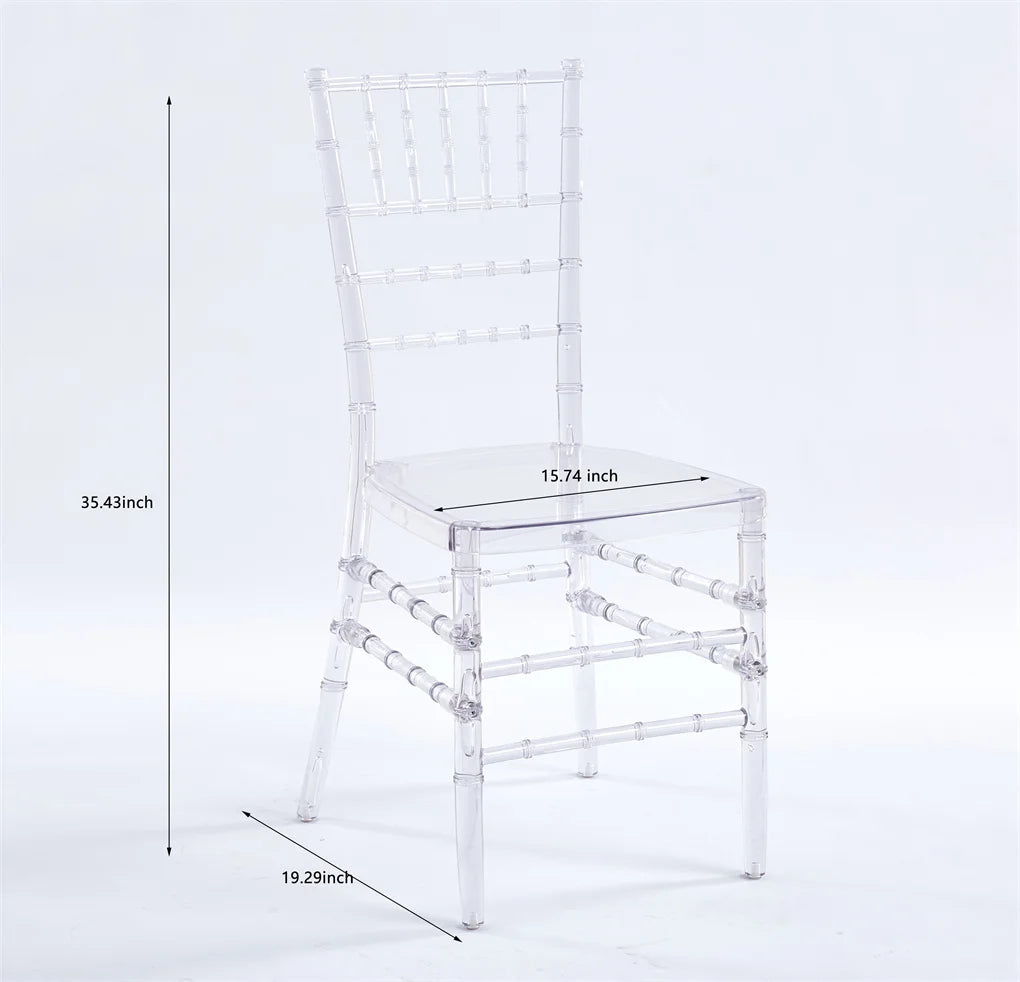 4 Wedding Chair Plastic