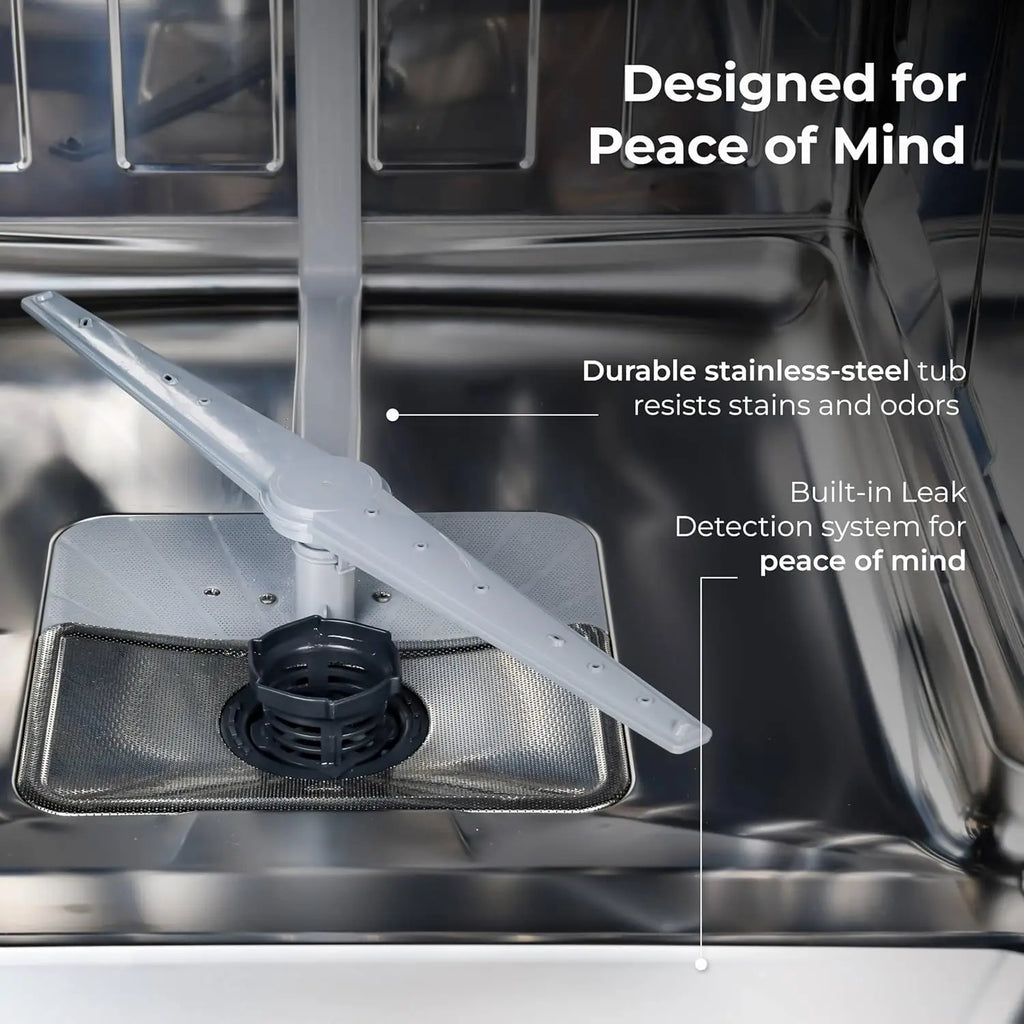 24' Built-In Dishwasher with SmartWash