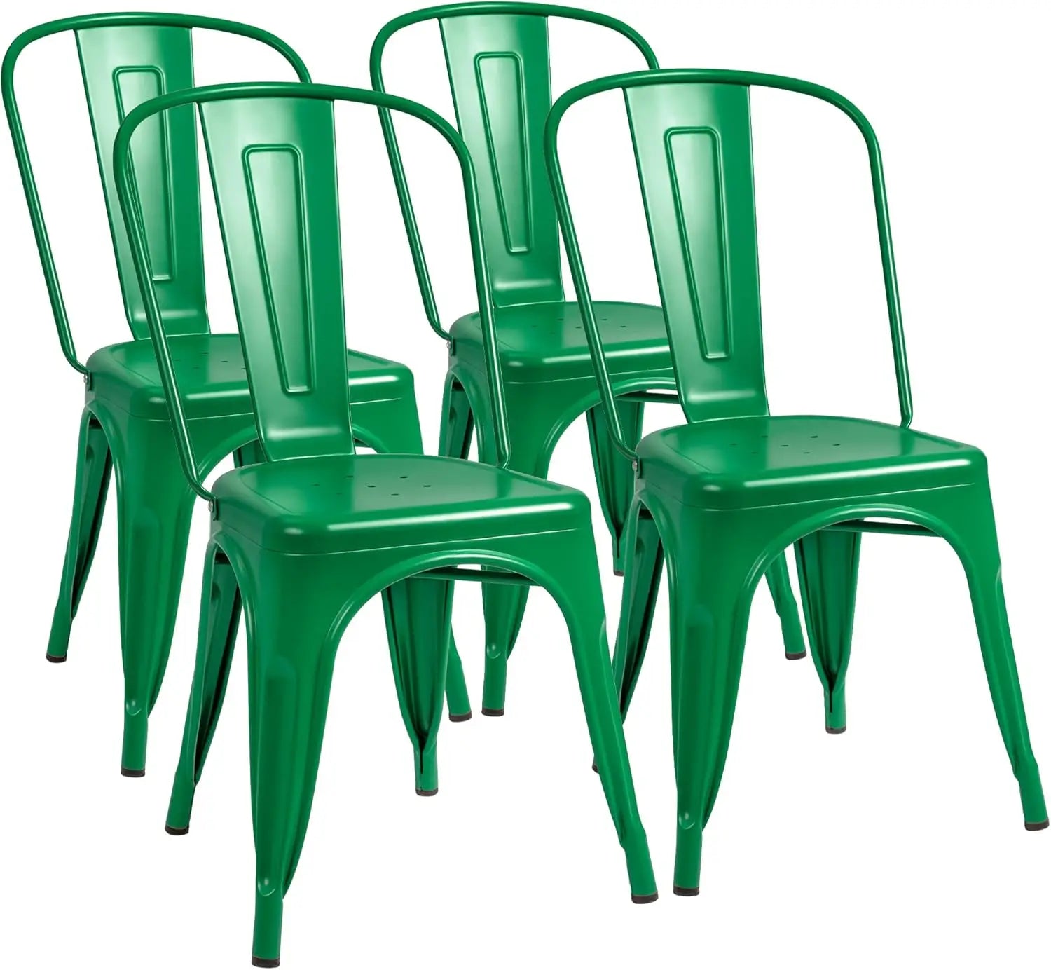 4 Metal Indoor-Outdoor Stackable Classic