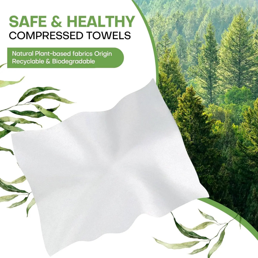 100 PCS Disposable Face Towels