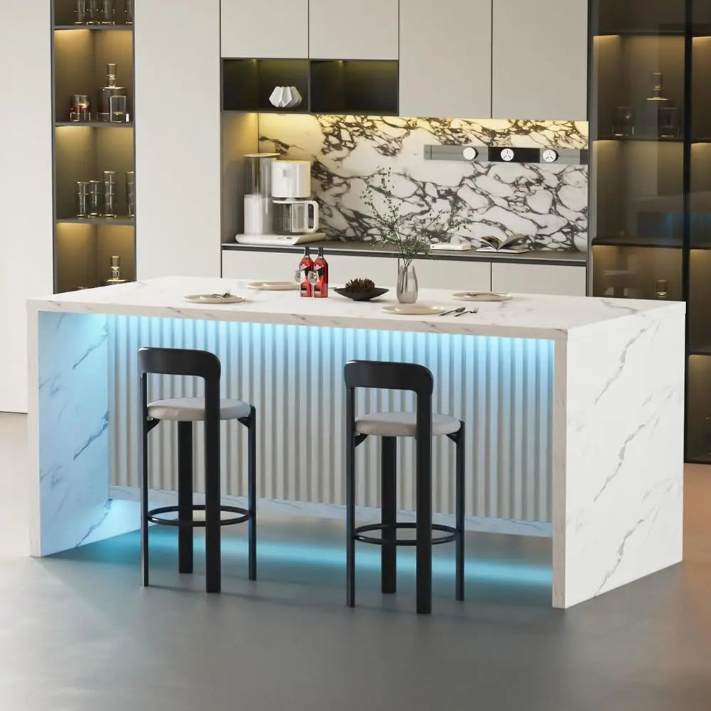 70.9" LED Marble for 4-6