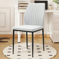Upholstered Wooden PU Leather MCM