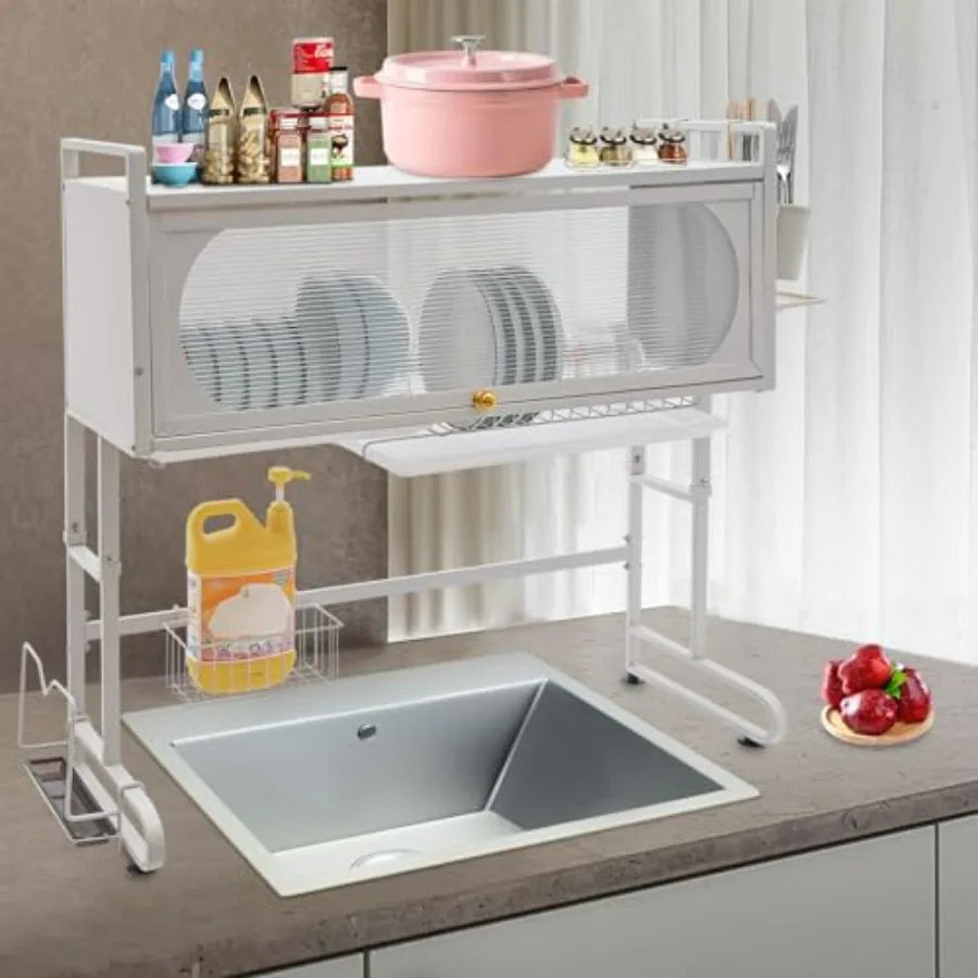 Over The Sink Dish Rack Large