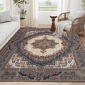 8x10 Vintage Boho Persian Washable