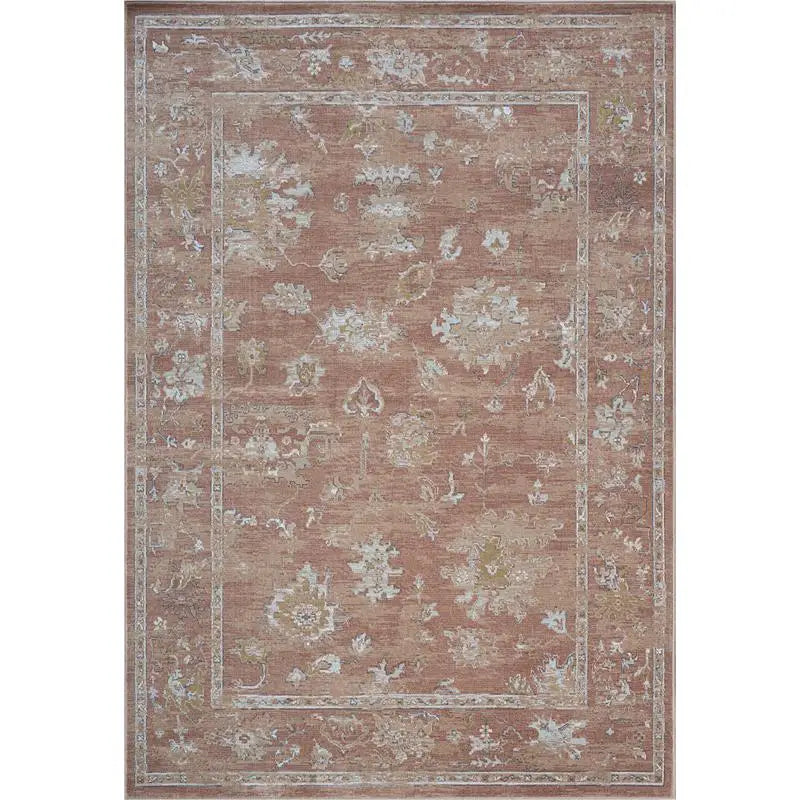 5,25x7.5 Beige/Ivory/Green/Viscose