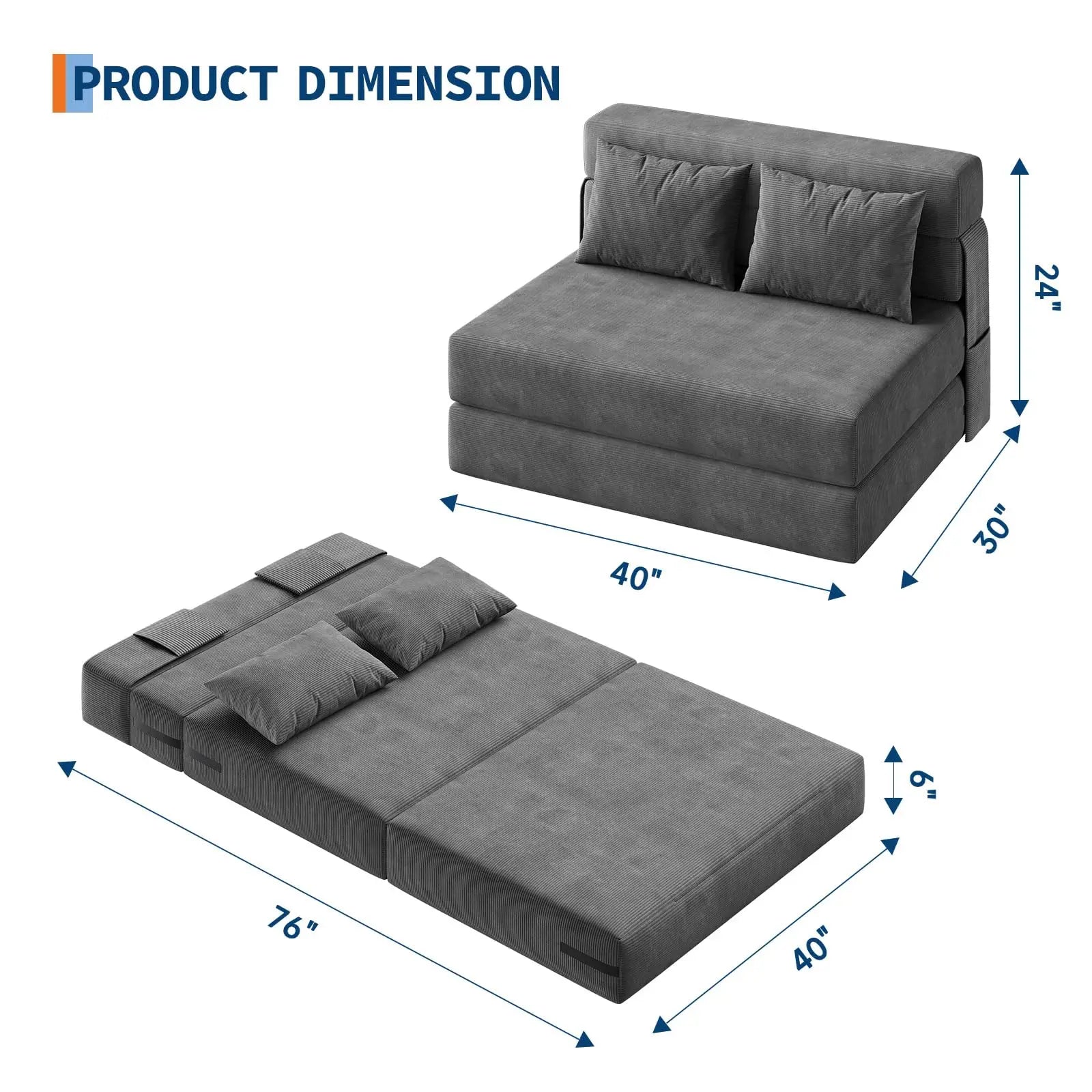 Folding Sofa/Sleeper