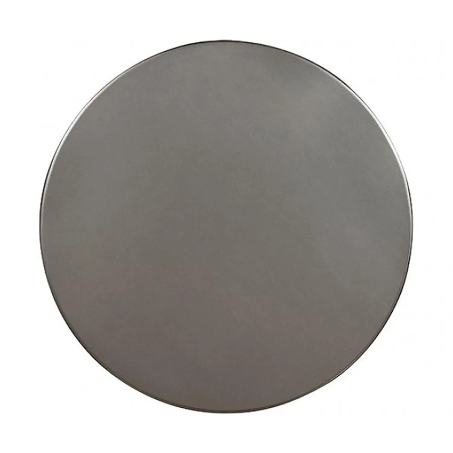 Contemporary Round Dining Table, Champagne