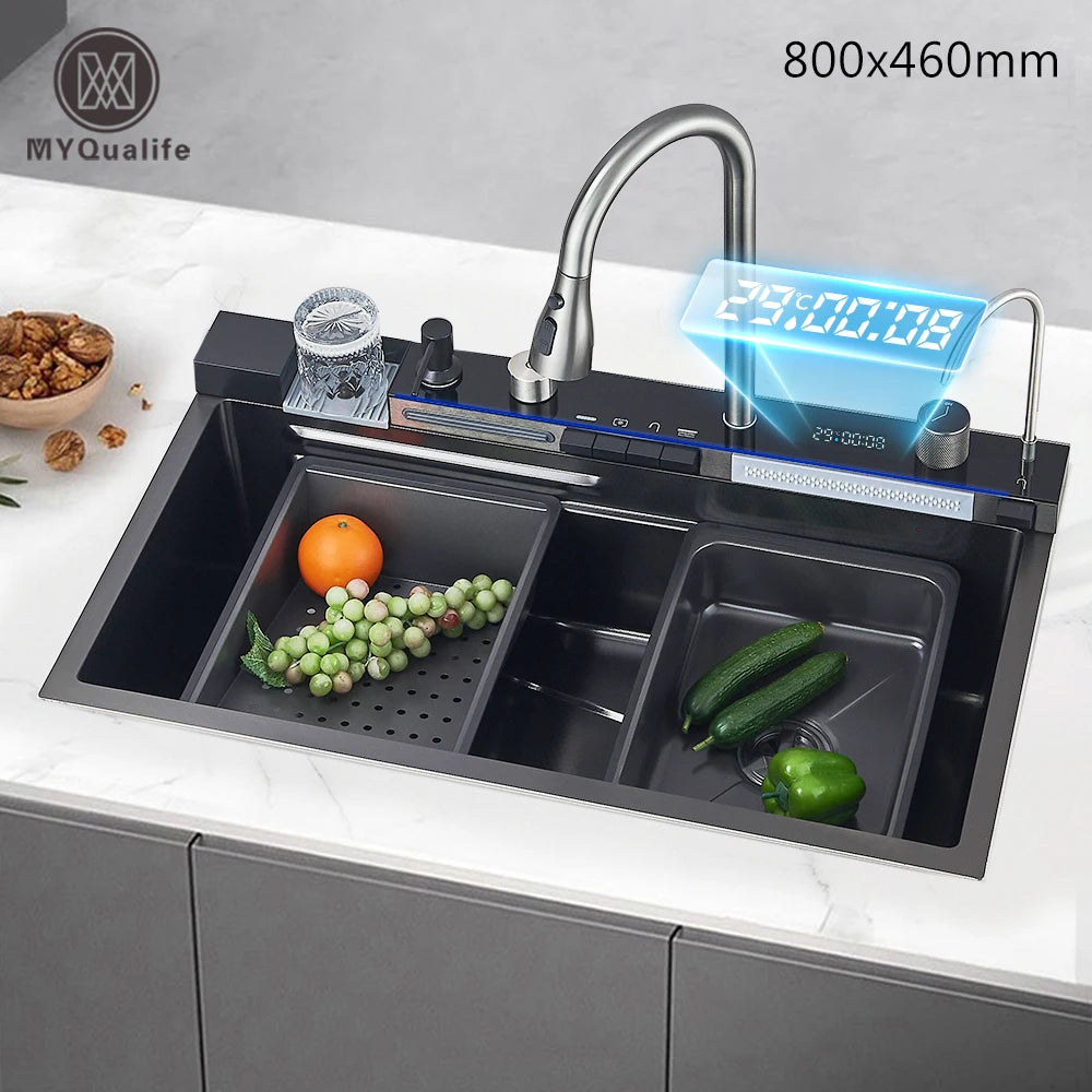Smart Digital Display Temperature Control Waterfall