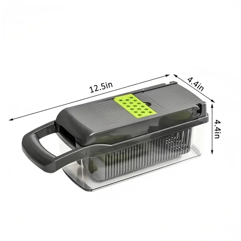 16-in-1 Vegetable Chopper Multi-Blade