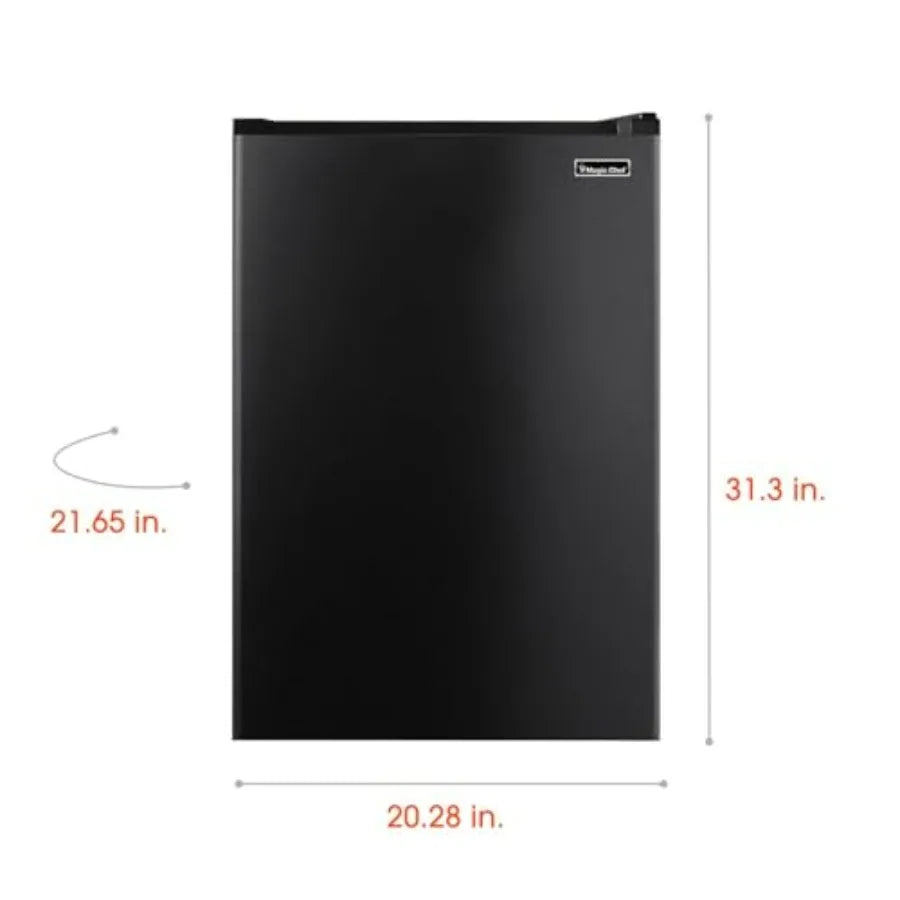 4.4 CF Fridge Black No Freezer