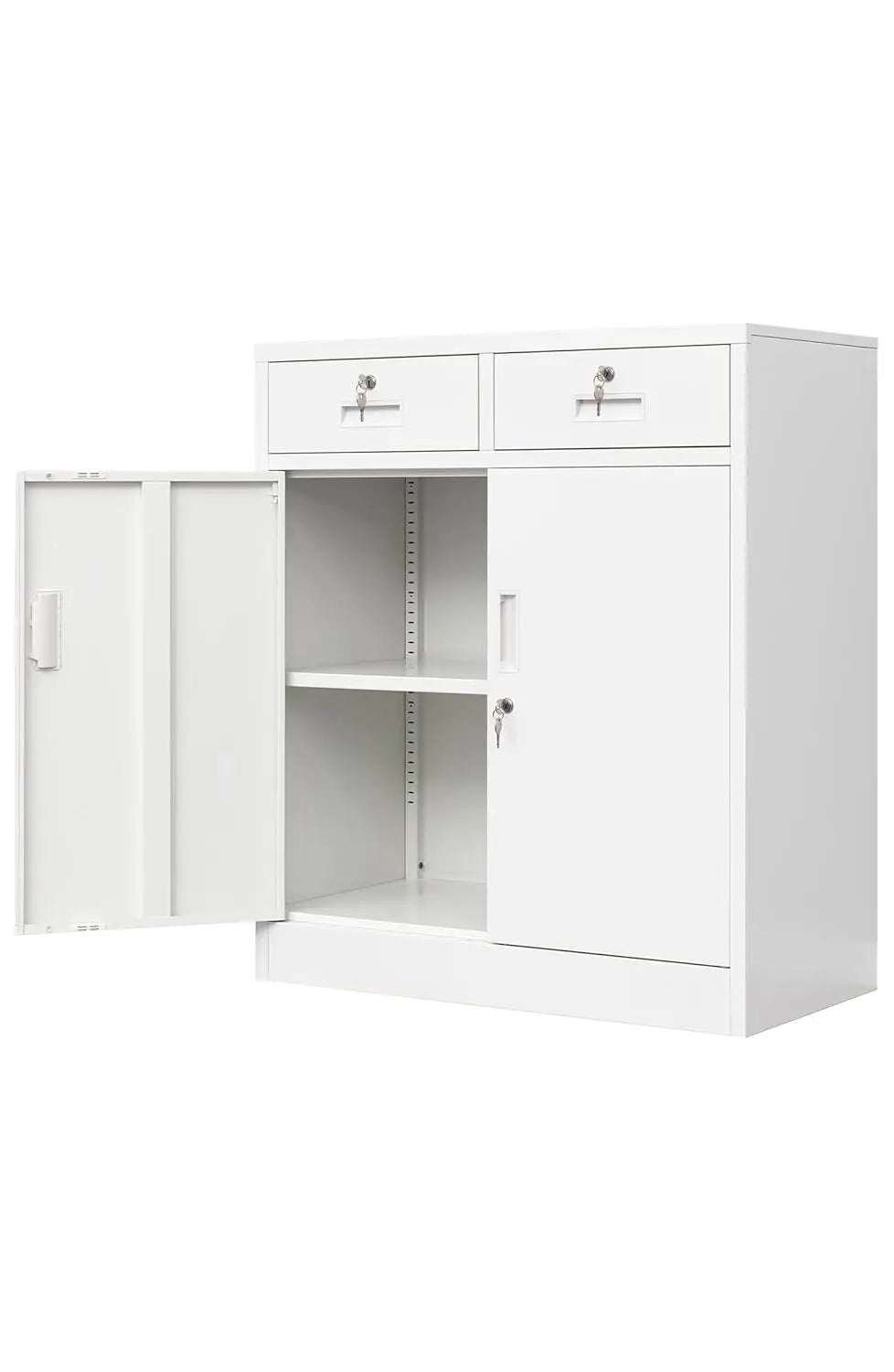 36" High Metal Storage Cabinet/drawers