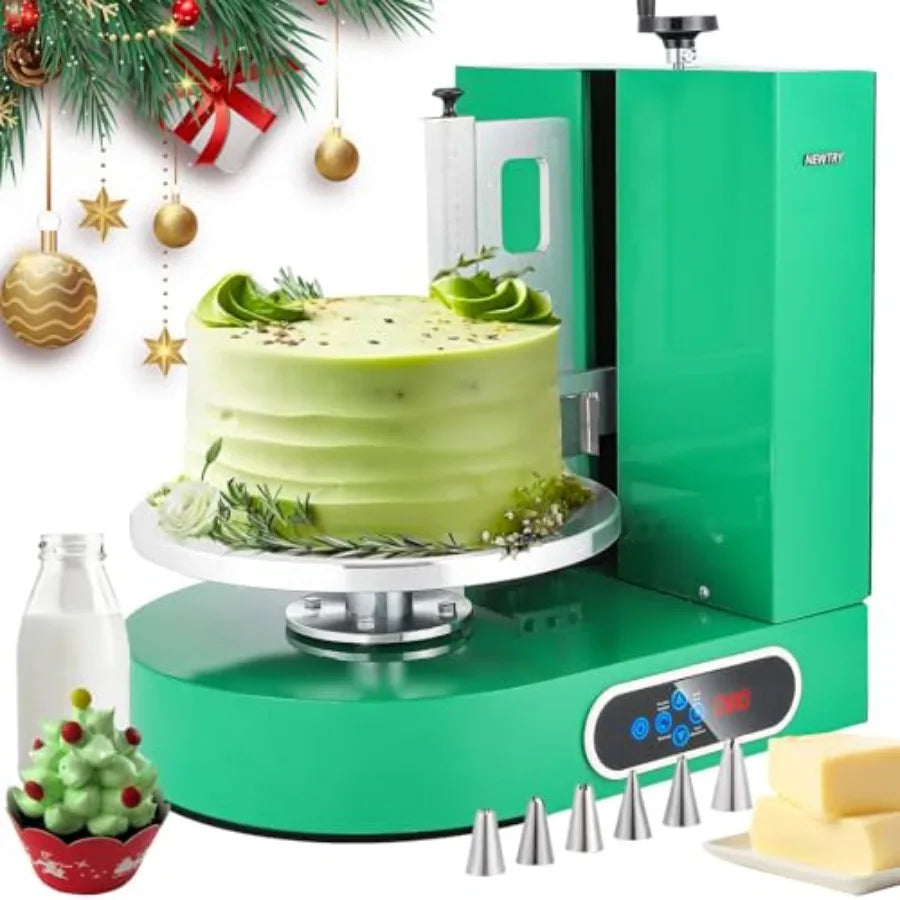 Electric Cake Decorating Machine for 4-12inch Cakes