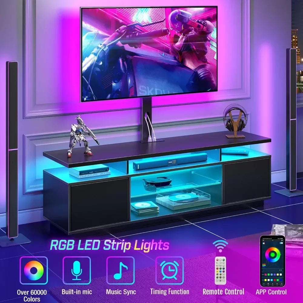 TV Stand W/Mount and Outlet