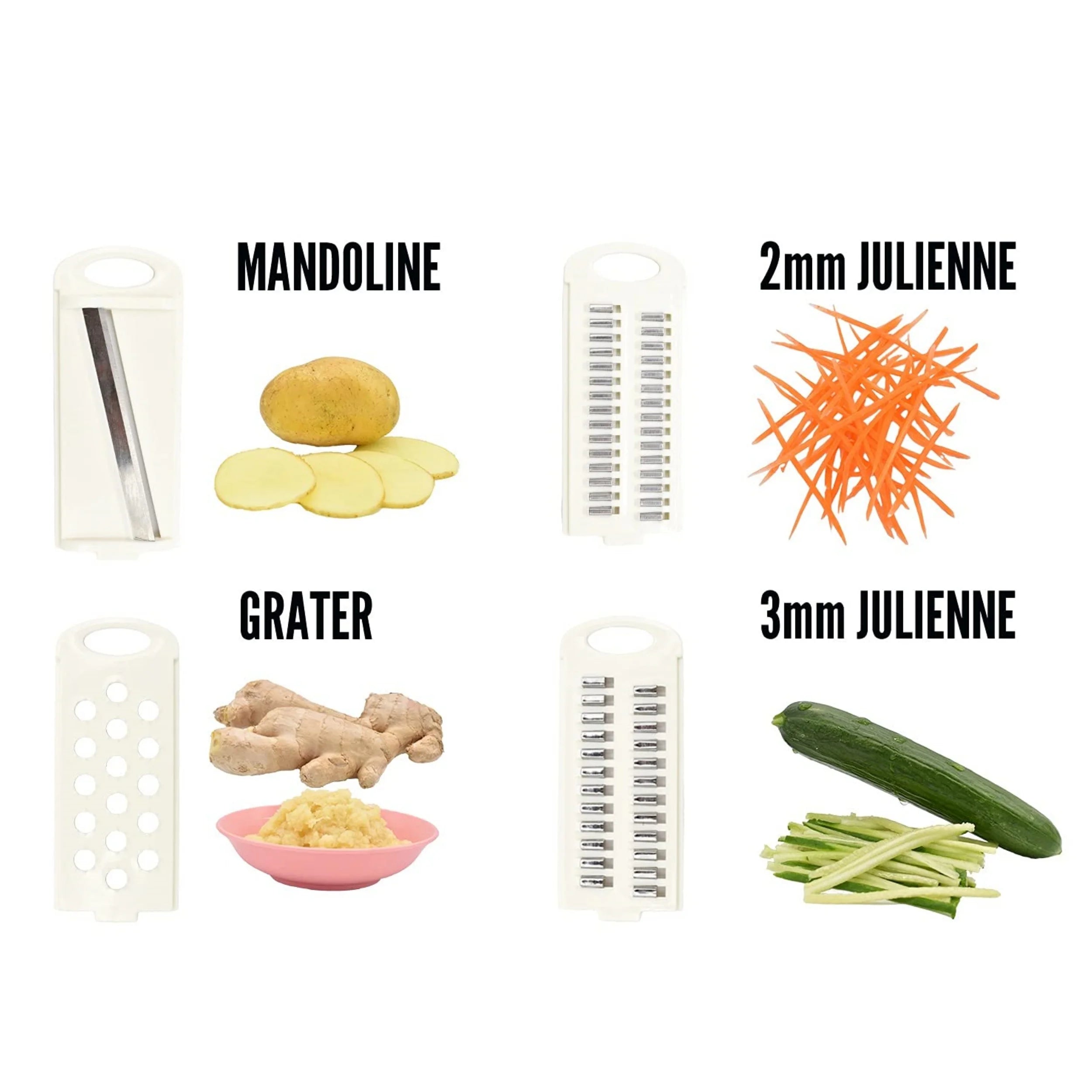 5 in1 Vegetable/Fruit Slicer Multifunctional Manual