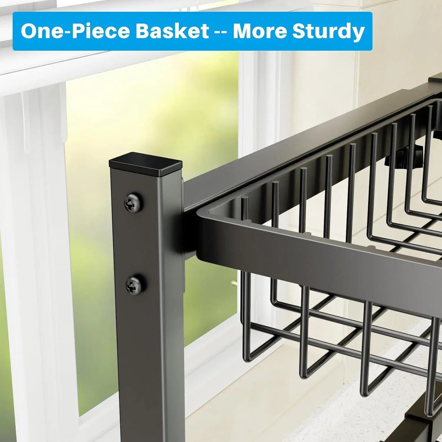 Large Adjustable Over-The-Sink Rack,