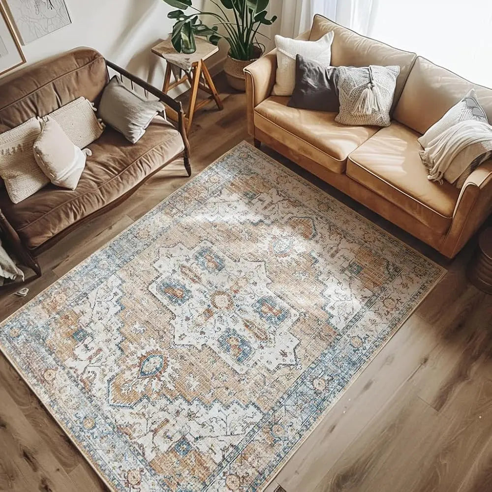 5X7 Area Rugs Bedroom Washable