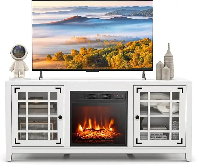 Electric Fireplace 18 Center, Remote/Thermostat