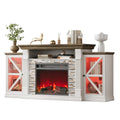 Electric Fireplace TV Stand, 70"